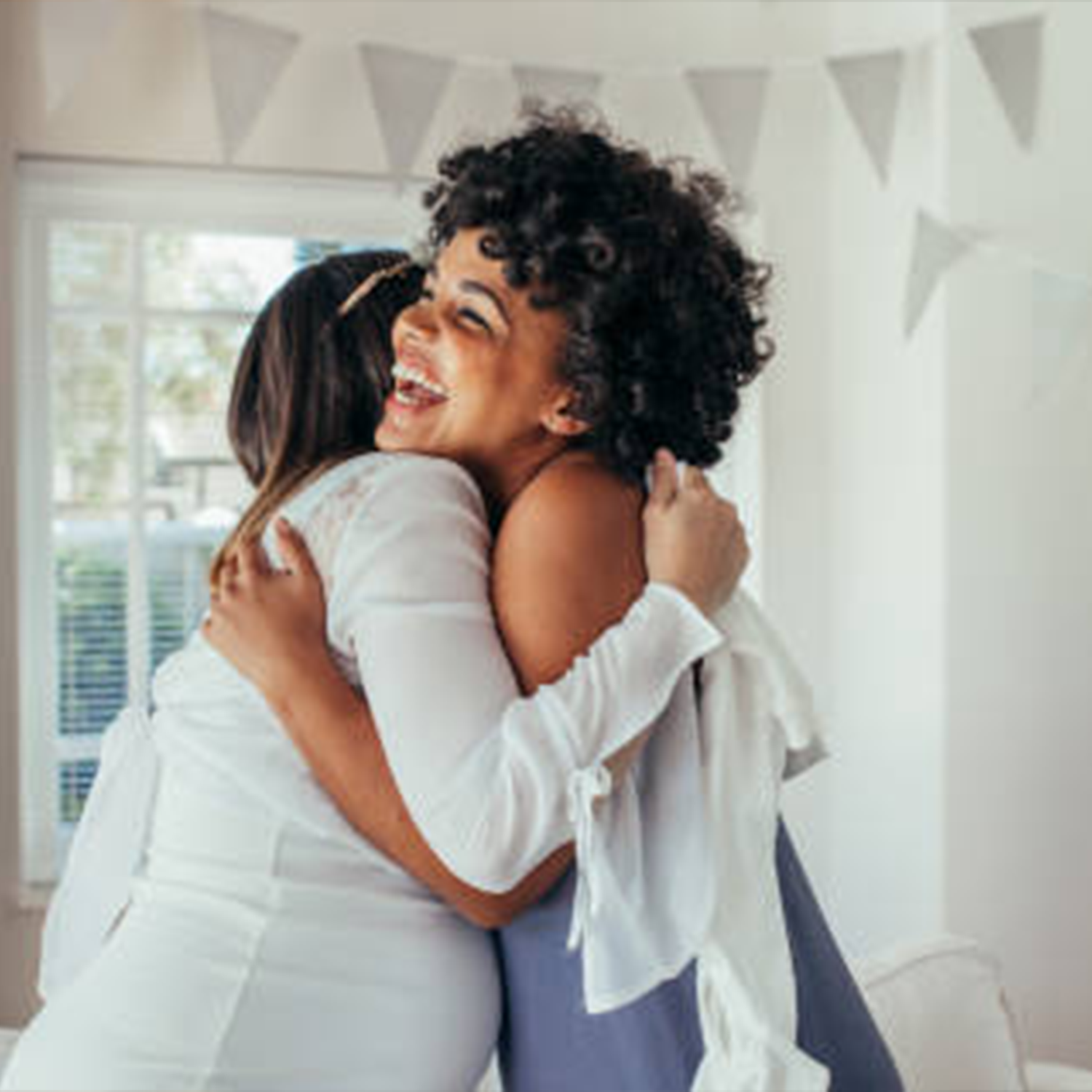pregnant hug